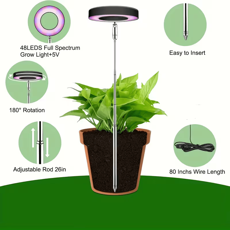 LED Grow Lamp for Bonsai – Adjustable Light Spectrum