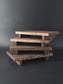 Wooden Bonsai Stool – Elegant Display Stand | 23 × 15 × 3.8 cm